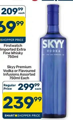Pick n Pay Hypermarket Skyy Vodka or Flavoured Infusions Assorted offer