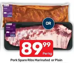 Pick n Pay Hypermarket Pork Spare Ribs Marinated or Plain offer