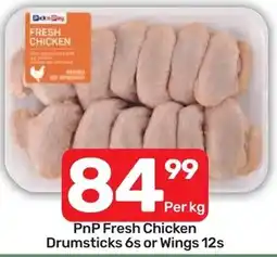 Pick n Pay Hypermarket PnP Fresh Chicken Drumsticks or Wings offer