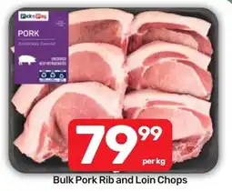 Pick n Pay Hypermarket Bulk Pork Rib and Loin Chops offer