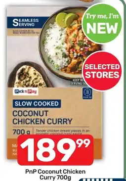 Pick n Pay Hypermarket Pick n Pay Slow Cooked Coconut Chicken Curry offer