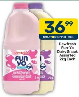Pick n Pay Hypermarket Dewfresh Fun-Yo Dairy Snack Assorted offer