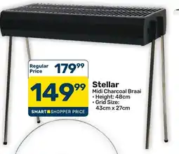 Pick n Pay Hypermarket Stellar Midi Charcoal Braai offer
