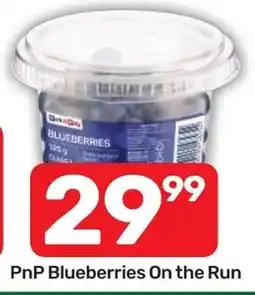 Pick n Pay Hypermarket PnP Blueberries On the Run offer