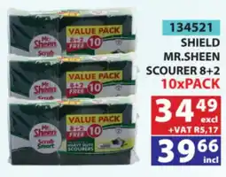 Arrow Cash And Carry Mr. sheen shield scourer offer