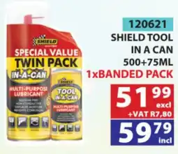 Arrow Cash And Carry Shield tool in a can offer