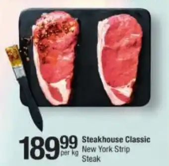 Steakhouse Classic New York Strip Steak