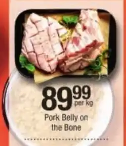 Checkers Pork Belly on the Bone offer