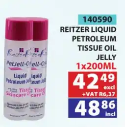 Arrow Cash And Carry Reitzer liquid petroleum tissue oil jelly offer