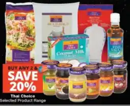 Checkers Thai Choice Selected Product Range offer