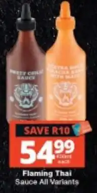 Checkers Flaming Thai Sauce offer