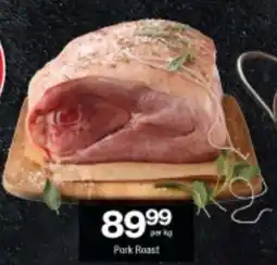 Checkers Pork Roast offer