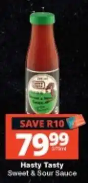Checkers Hasty Tasty Sweet & Sour Sauce offer