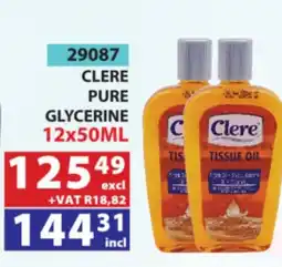 Arrow Cash And Carry Clere Pure Glycerine offer