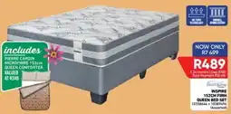 Furnmart INSPIRE 152CM FIRM QUEEN BED SET Assorted offer