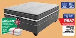 Furnmart Restonic Revive 152cm Plush Queen Bed Set offer