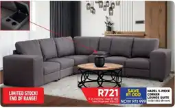 Furnmart HAZEL 5-PIECE CORNER LOUNGE SUITE offer