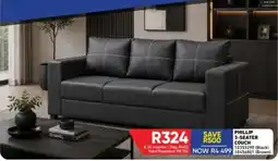 Furnmart PHILLIP 3-SEATER COUCH offer