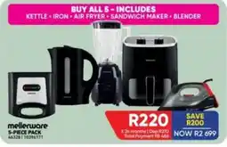 Furnmart mellerware 5-piece pack offer