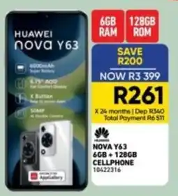Furnmart HUAWEI NOVA Y63 offer