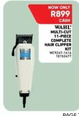 Furnmart WAHL MULTI-CUT 11-PIECE COMPLETE HAIR CLIPPER KIT offer
