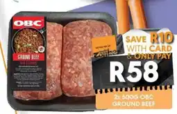 OBC Meat & Chicken OBC Ground Beef offer