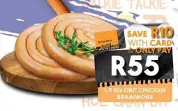 OBC Meat & Chicken OBC Chicken Braaiwors offer