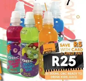 OBC Ready to Drink Kids Juice