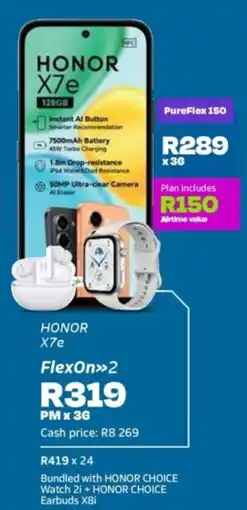 Telkom HONOR X7e offer