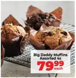Food Lover's Market Big Daddy Muffins Assorted offer