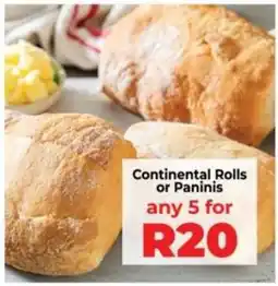 Food Lover's Market Continental Rolls or Paninis offer