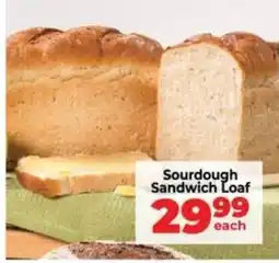 Food Lover's Market Sourdough Sandwich Loaf offer