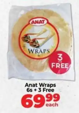 Food Lover's Market Anat Wraps offer