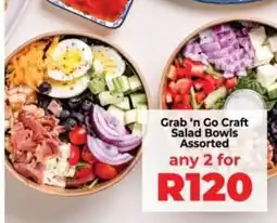 Food Lover's Market Grab 'n Go Craft Salad Bowls Assorted offer