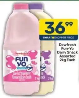 Pick n Pay Dewfresh Fun-Yo Dairy Snack Assorted offer