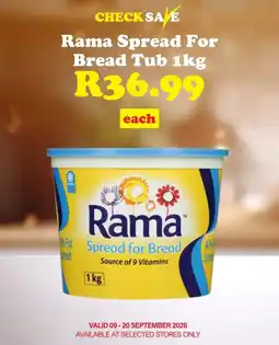 Check Save Rama Spread for Bread offer
