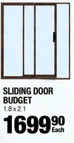 Build It SLIDING DOOR BUDGET offer
