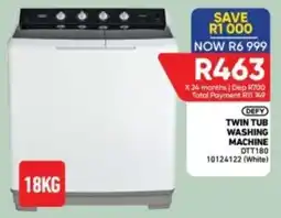 Furnmart Defy Twin Tub Washing Machine offer