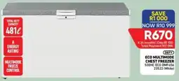 Furnmart DEFY ECO MULTIMODE CHEST FREEZER offer