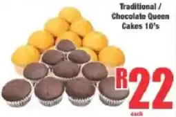 Boxer Traditional / Chocolate Queen Cakes offer