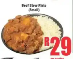 Boxer Beef Stew Plate (Small) offer