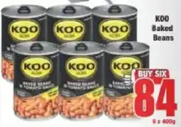 Boxer KOO Baked Beans offer
