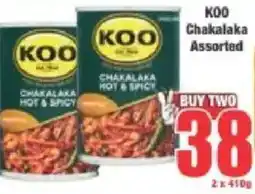 Boxer KOO Chakalaka Assorted offer