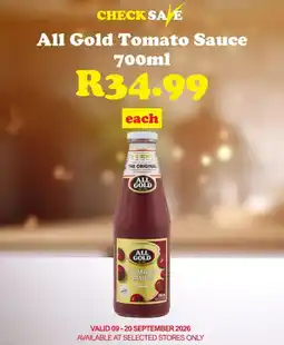 Check Save All Gold Tomato Sauce offer