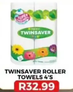 Saverite TWINSAYER ROLLER TOWELS offer