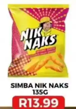 Saverite SIMBA NIK NAKS offer