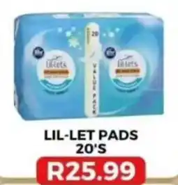 Saverite Lil-lets Pads offer