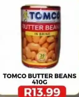 Saverite TOMCO BUTTER BEANS offer