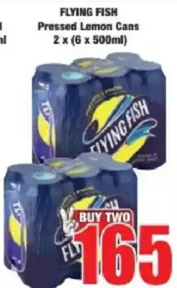 Boxer Flying Fish Pressed Lemon Cans offer