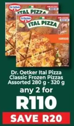 Food Lover's Market Dr. Oetker Ital Pizza Classic Frozen Pizzas Assorted offer